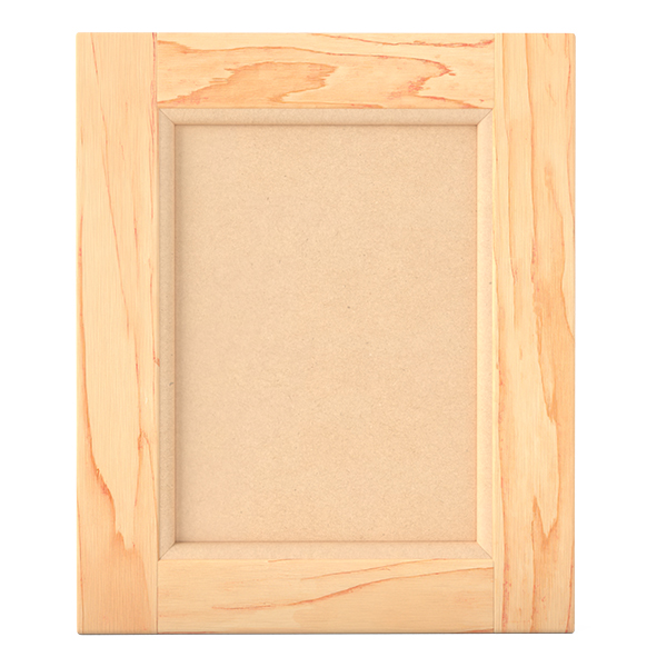 Crestline - Refined Shaker (2-1/4" Rail) - Maple Paint Grade (MDF Panel)