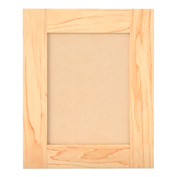 Aspen – Classic Shaker (2-1/4" Rail) - Maple Paint Grade (MDF Panel)