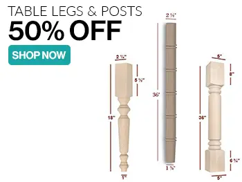 Table Legs Posts