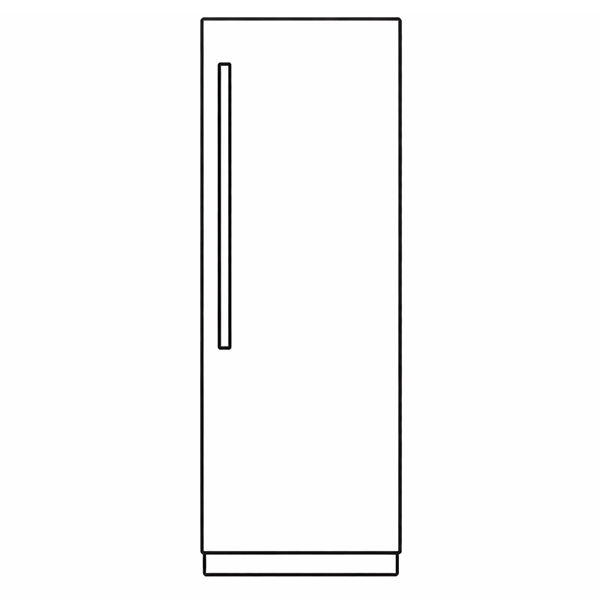Single Column Refrigerator Panel