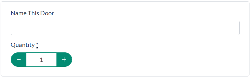 Name field, quantity selector, and “Add Another Measurement” button.
