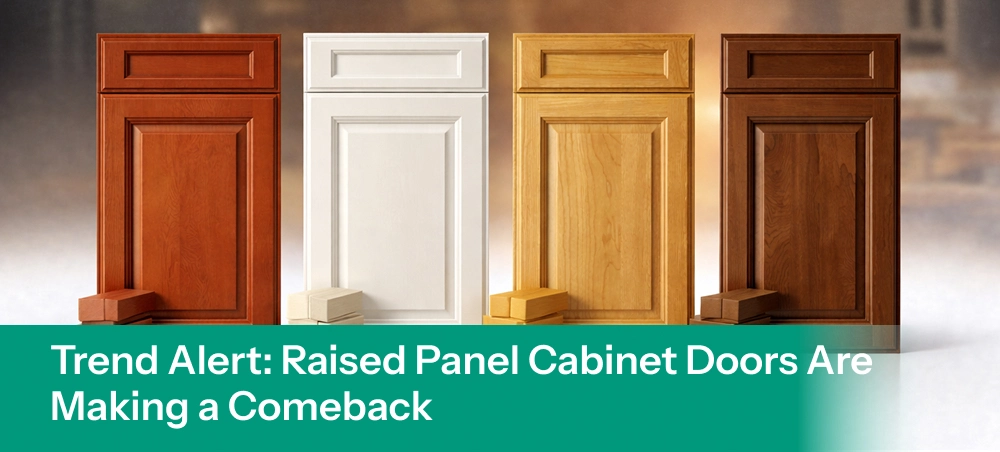 Raised Panel Cabinet Doors Are Making a Comeback - Trend Alert