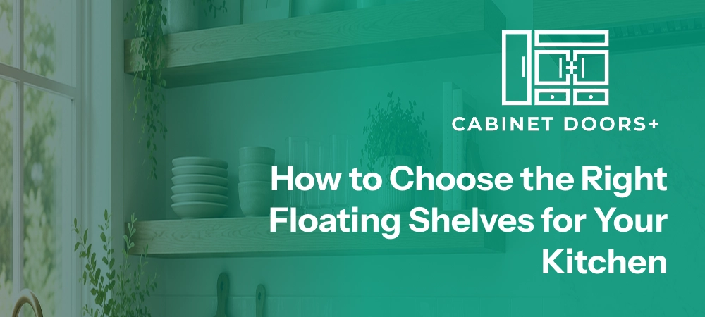 floating shelves for kitchen
