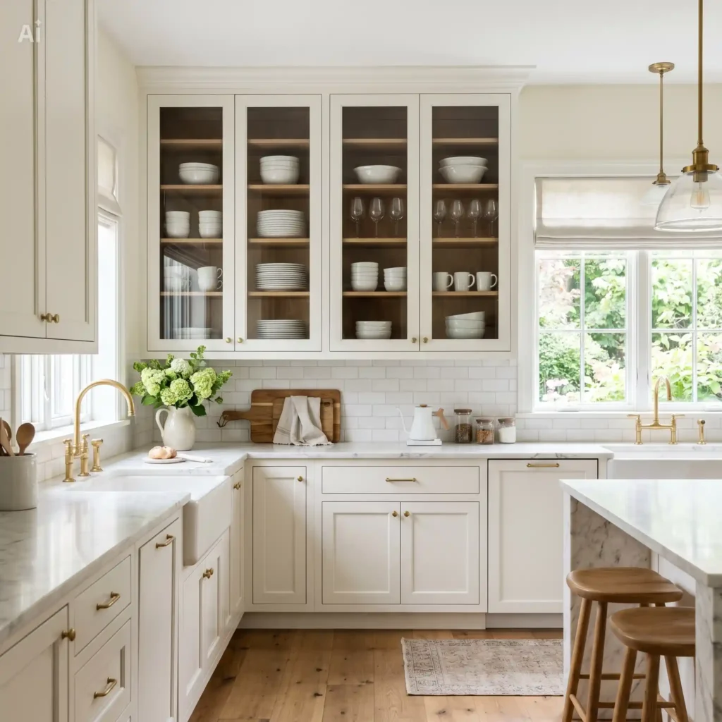Glass ready cabinets