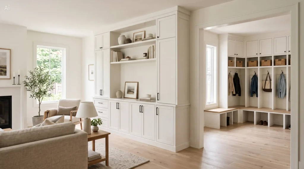 Coordinated slim shaker multi room